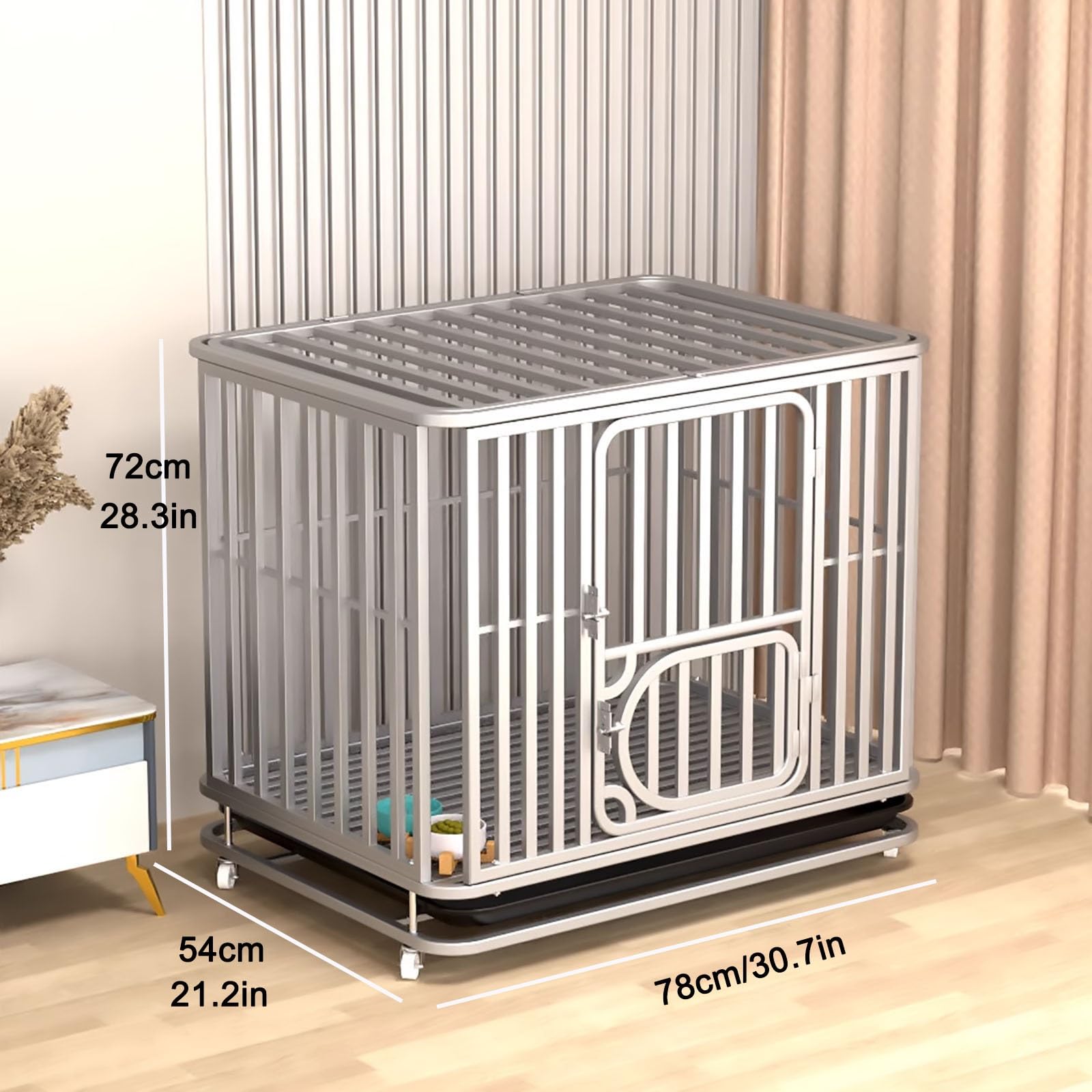 Amazon.com - Pet Dog Crate, Dog Kennel, Fully Galvanized Square